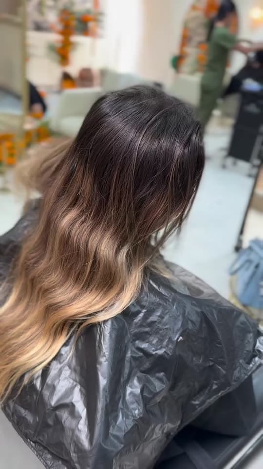 Cambio de color de cabello en Uriarte Salón Estudio